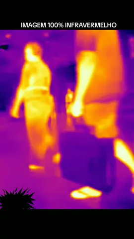 Parte 13 | Pessoas. #tecnologia #tecnology #imagem #termica  #termografia #flir #visaonoturna #caterpillar #thermal #pessoas #CapCut #viralvideotiktok 