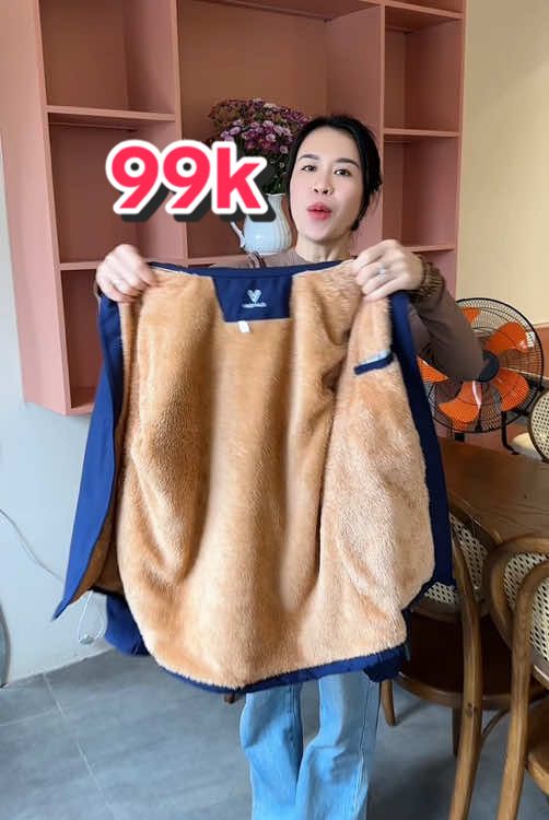 99k áo khoác gió lót lông full áo dày dặn đàng hoàng nhé chị em ơi #aokhoac #aokhoacnu #aokhoacgio #aogiolotlong #review #xuhuong 