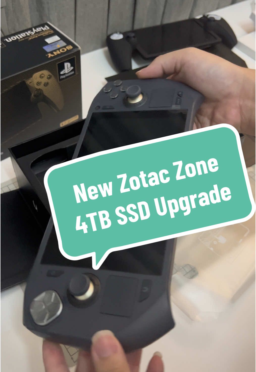 New Zotac Zone SSD upgrade #zotac #zotaczone #handheldgaming #pcgaming #ssdupgrade #legiongo #rogally #rogallyx #steamdeck