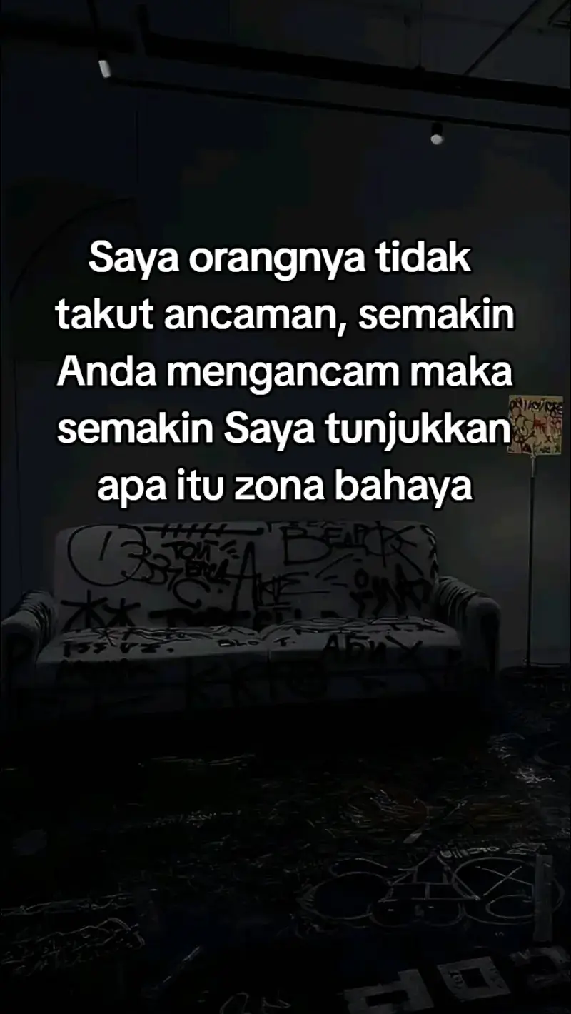 tidak ad kata takut dlm cerita ku 🤪🔥 #sindiran #fyp #foryou #foryoupage #quotes #motivation #quotes #storytime #story #masukberanda #xybca #ruangharapan12 