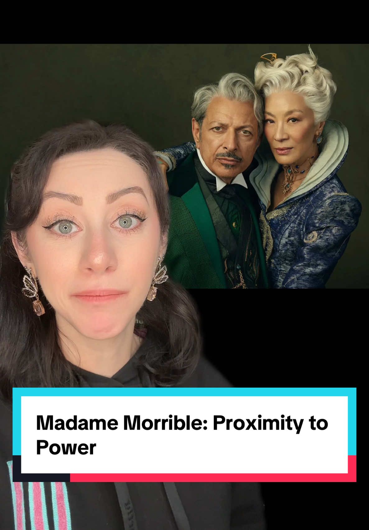 Replying to @Shahriman Ariffin Monteiro Madame Morrible sees the Wizard as a useful incompetent who gives her proximity to power. #wickedmovie #madamemorrible #michelleyeoh #wizardofoz #jeffgoldblum #theozvlog #filmtheory #deepdive @Wicked Movie @Jeff Goldblum