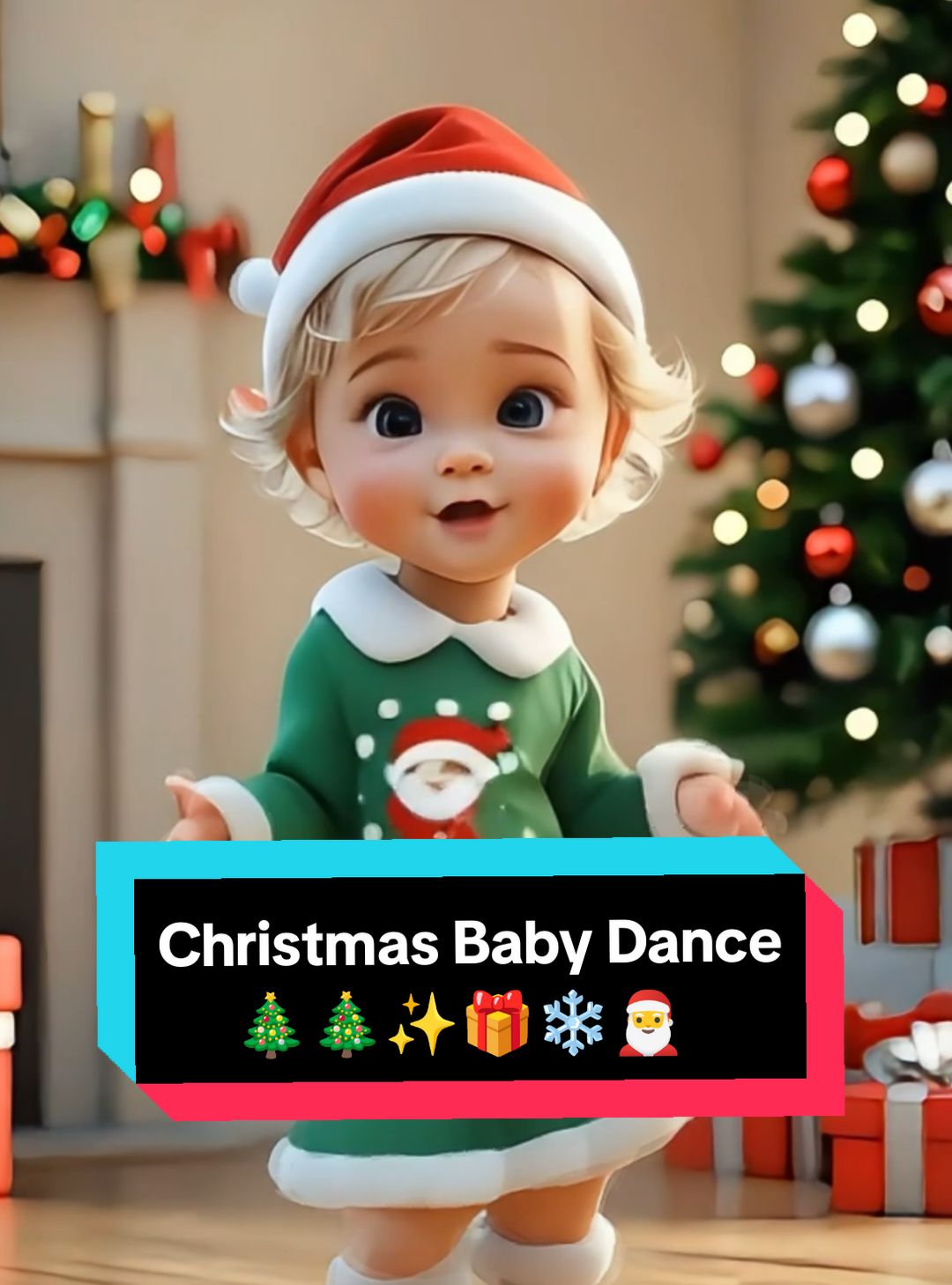 Christmas cute baby trending dance #kids #kidsoftiktok #gangnamstyle #kidssong #kidsdance #baby #babydance #funnykids #funnydance #trending #christmasdance #cutebaby 