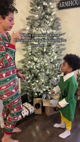 They know when to butter us up 🤣🤣🤣 #christmastiktok #funnyvideos #christmascountdown #kids #torontofamily #funnytiktok #fyp 