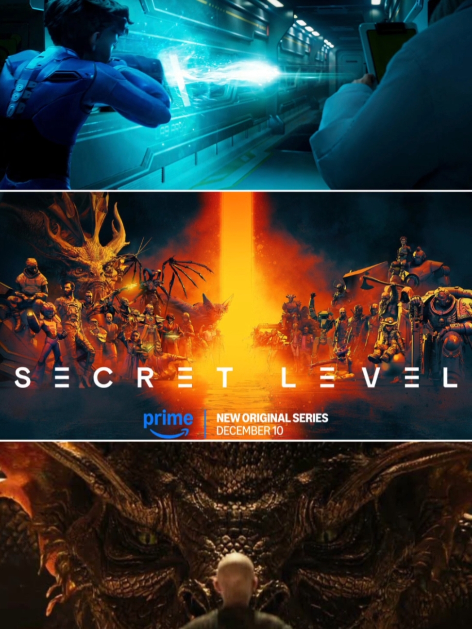 Secret Level es una carta de amor a los juegos #secretlevel #warhammer40k #pacman #megaman #primevideo #juegos #viral_video #fypp #parati 