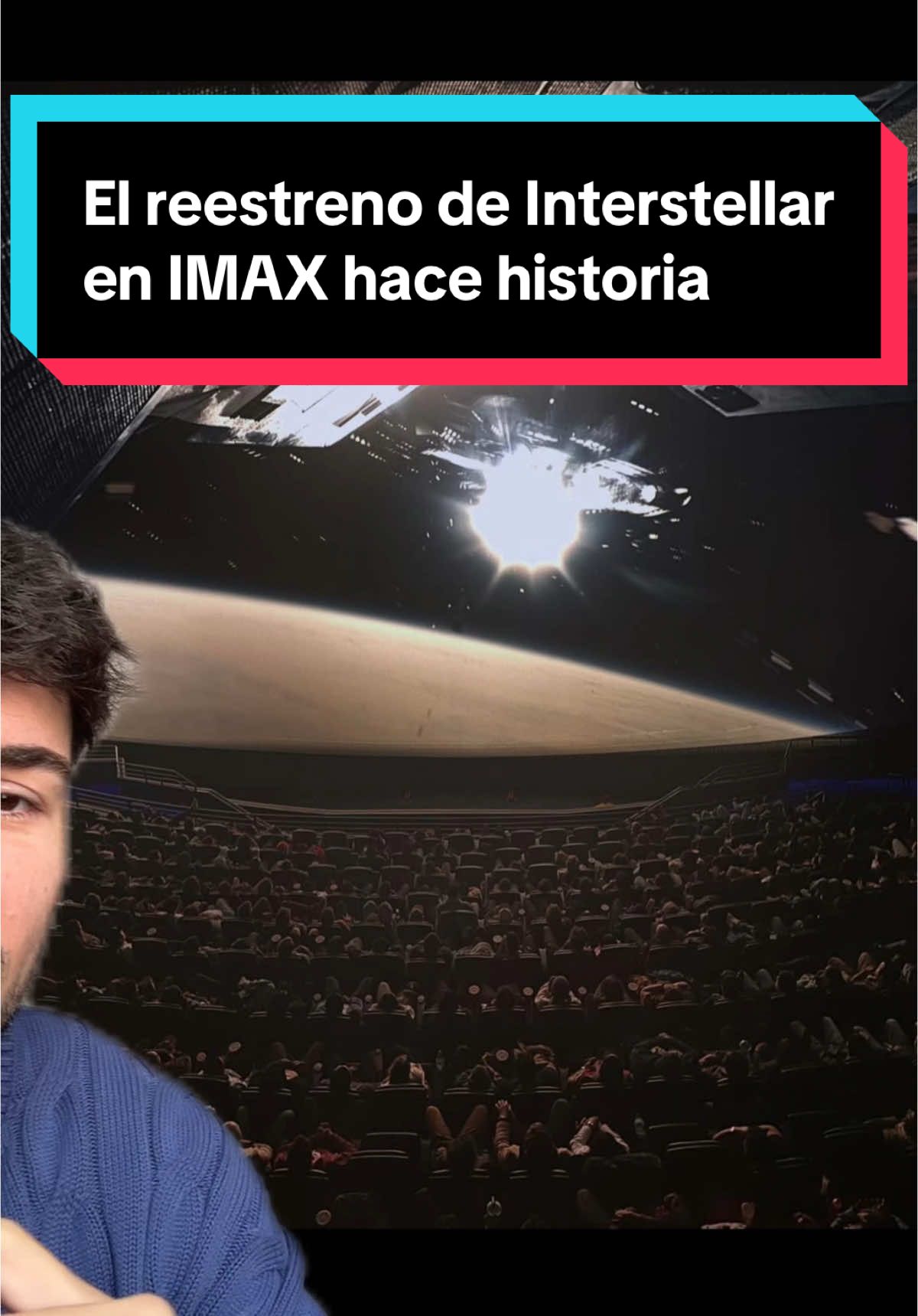 Hubo hasta reventa de entradas por el sold out #cineentiktok #interstellar 