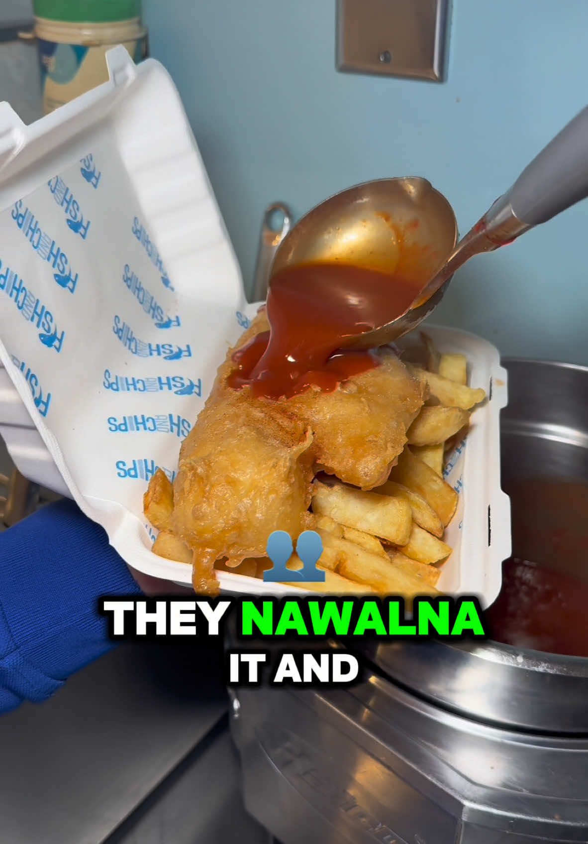 FREE Fish and Chips!  New Dynamite Drizzle from @Utley Fisheries keighley  To win all you have to do is  1. Like this video  2. Tag 3 Friends in the Comments  3. Follow Utley Fisheries account Winners will be announced via the comments section.  #fishandchips #free #giveaway #spicy #dynamite #fish #chips #chippy #keighley 