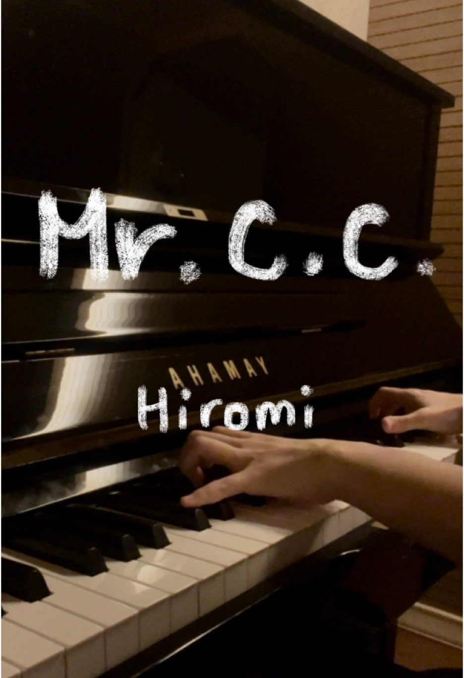 Mr. C.C. - Hiromi  #08 #piano #fyp 