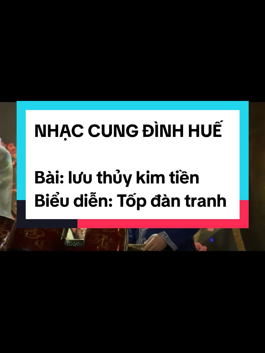 NHẠC CUNG ĐÌNH HUẾ Bài: lưu thủy kim tiền Biểu diễn: Tốp đàn tranh #nhaccungdinhhue #nhachue #amnhac