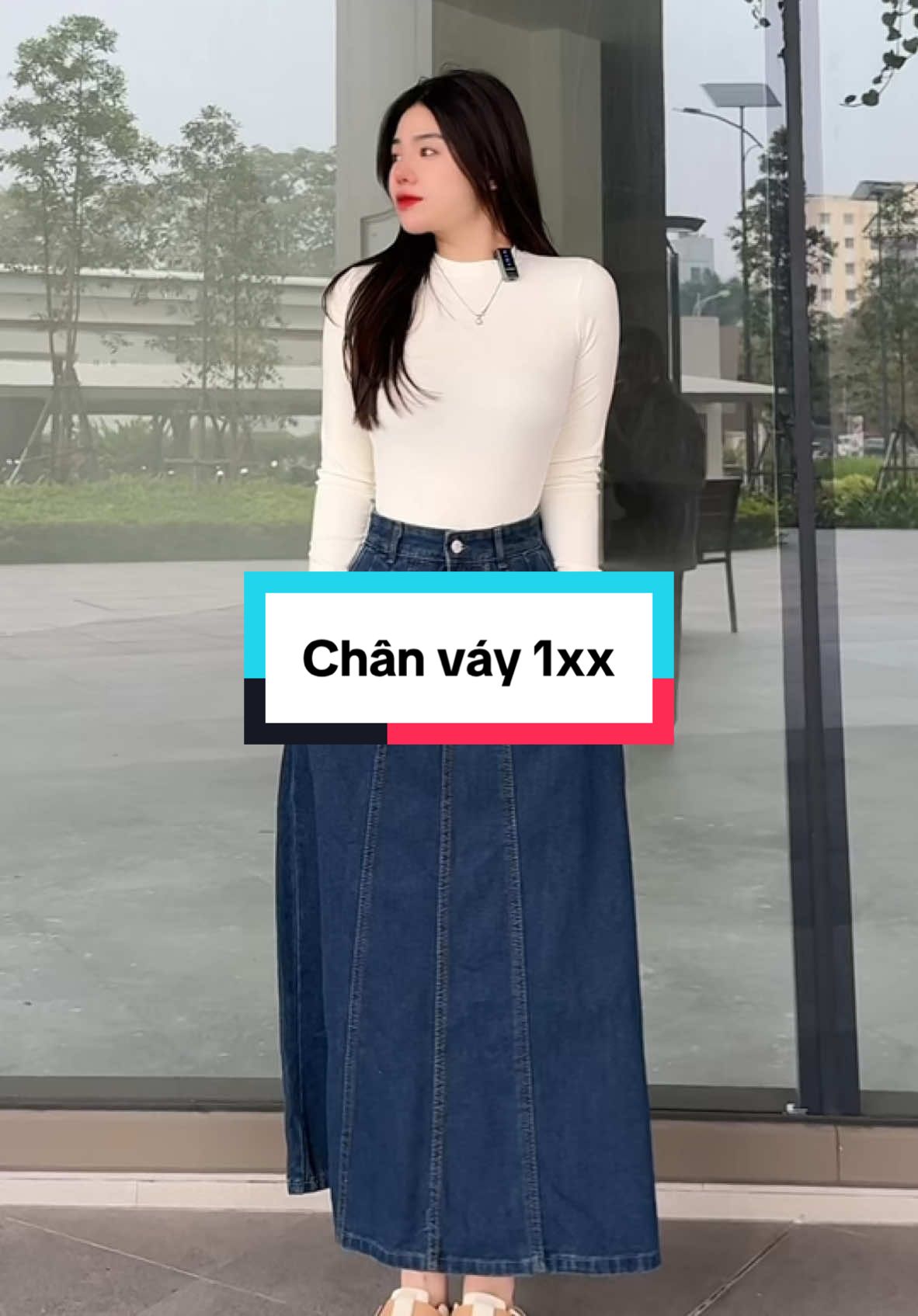 Chân váy xinh xỉu luôn #huynhchang00 #huynhchang #review 