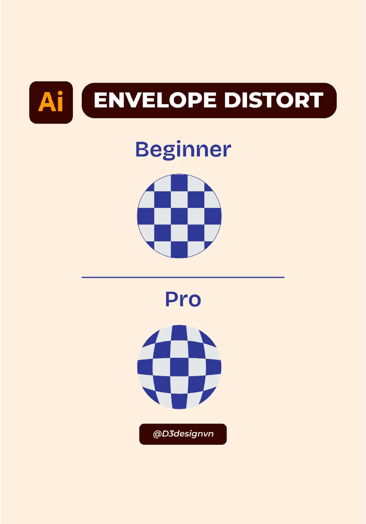 Envelope Distort In Adobe Illustrator #d3design #illustration #adobeillustrator #LearnOnTikTok #design #adobe