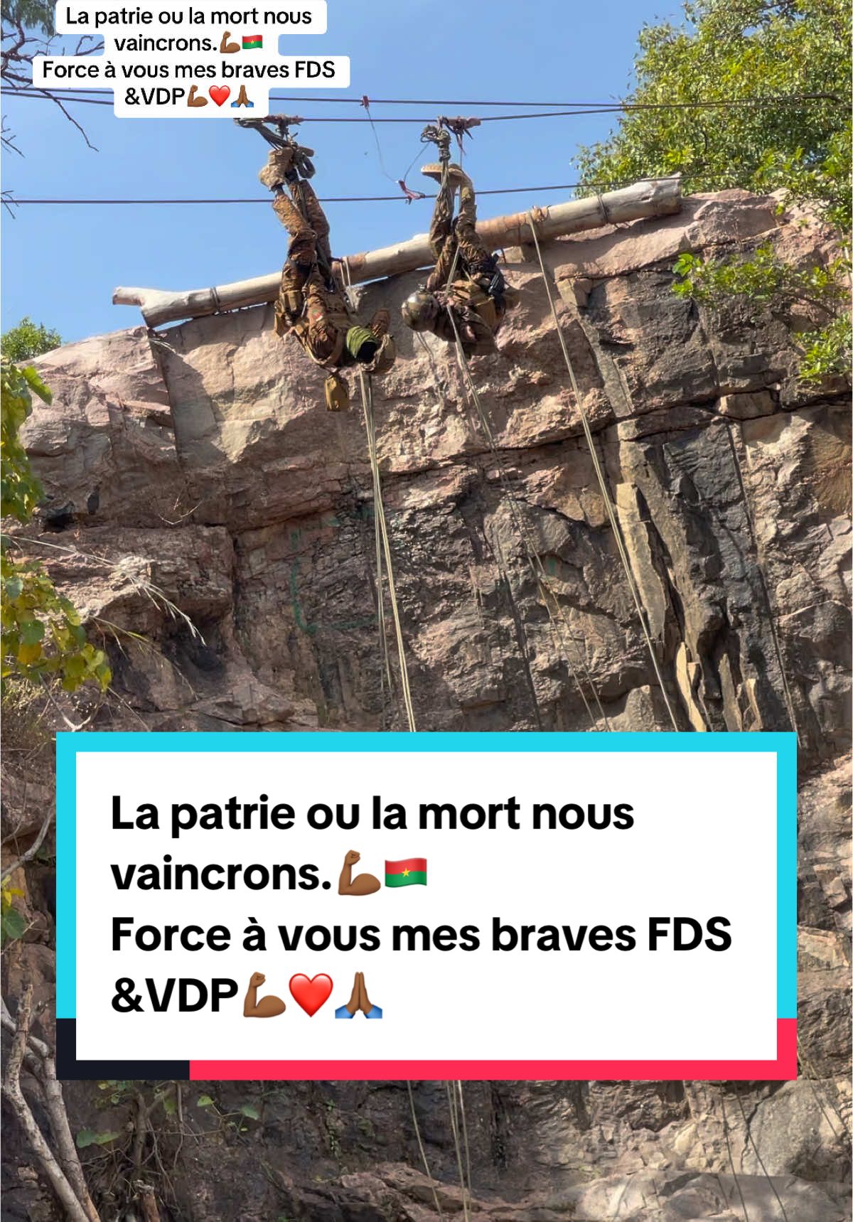 La patrie ou la mort nous vaincrons.💪🏾🇧🇫 Force à vous mes braves FDS &VDP💪🏾❤️🙏🏾#burkinatiktok🇧🇫 #tiktokviral #yfy #❤️🇧🇫hommagefds #vue #FDS #ArchangeShotIt