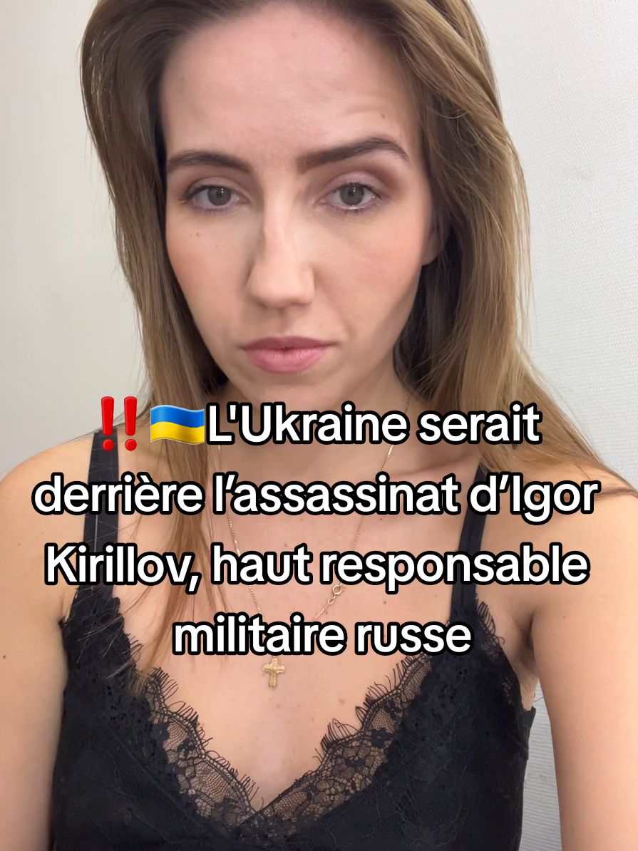 L'Ukraine serait derrière l’assassinat d’Igor #Kirillov, haut responsable militaire russe #russie #ukraine 