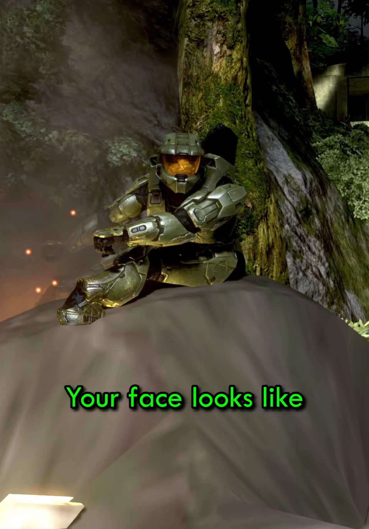 Master Chief has a message for you. #Halo #halomemes #halo3 #masterchiefcollection #haloreach 