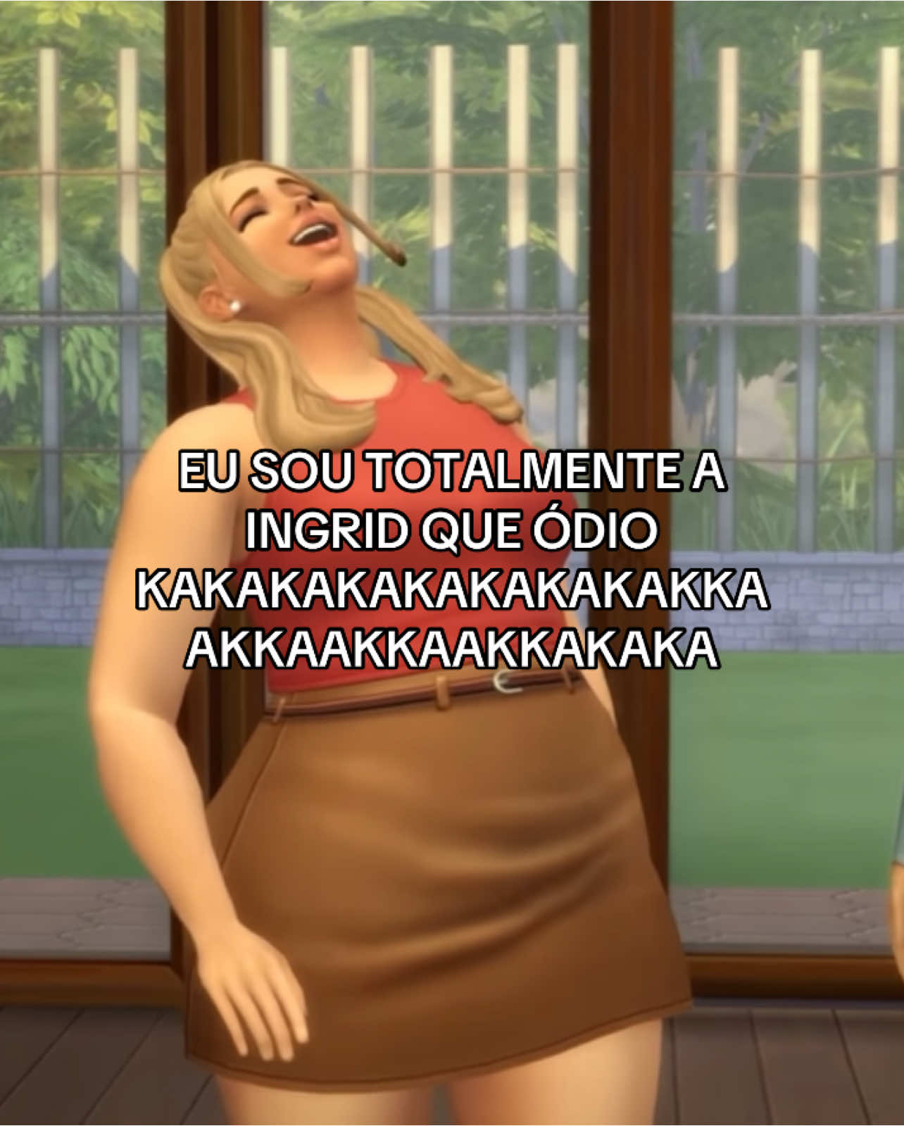 KAKAKAKAKAKAKAKKAKAKAKAKAKA ELA RINDO EU NÃO AGUENTO KAKAKAKAKAKAKAKAKAKAKAKAKAKAK #girlsinthehouse #thesims4 #humor #gyrlsinthehouse 