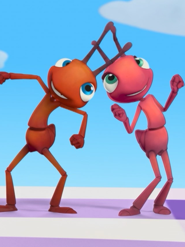 There's some Sticky Sweet Sucsess for Joey and Boo! #cartoonsforkids #cartoons #kidstiktok #antiks #cartoon