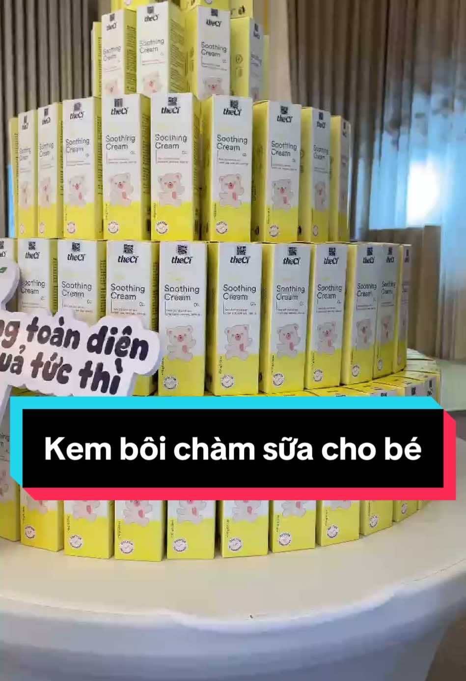 Kem bôi chuyên chàm sữa cho bé TheCi #chamsua #mevabe #DsviTrang #theci #xuhuong #chamdabe #viemdacodia 