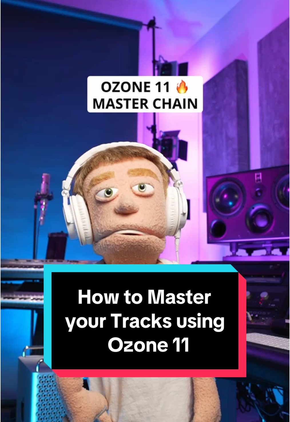 How to master pop tracks in Ozone 11 with @Realest Puppet 🔥 Learn how to create a finished master chain from scratch ✅ Watch this full length 18+ minute course plus new courses every Monday by subscribing to MyMixLab.com 🚀 #ozone11