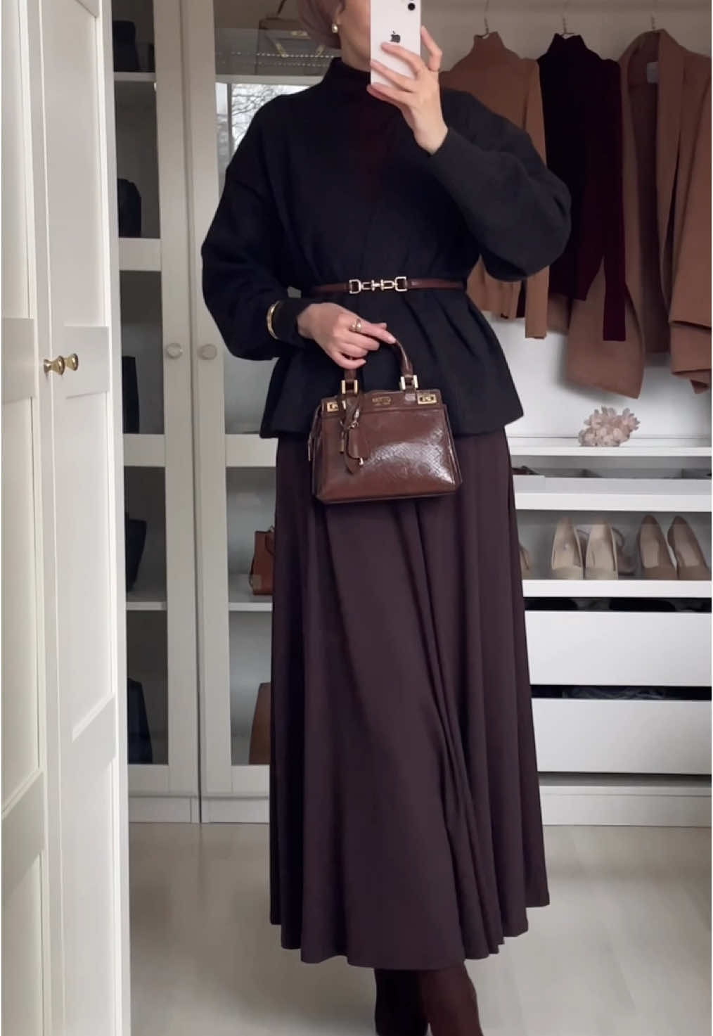 التنسيق من شي ان الروابط بالبايو 🤎#shein #sheinoutfits #تنسيقات_شي_ان 