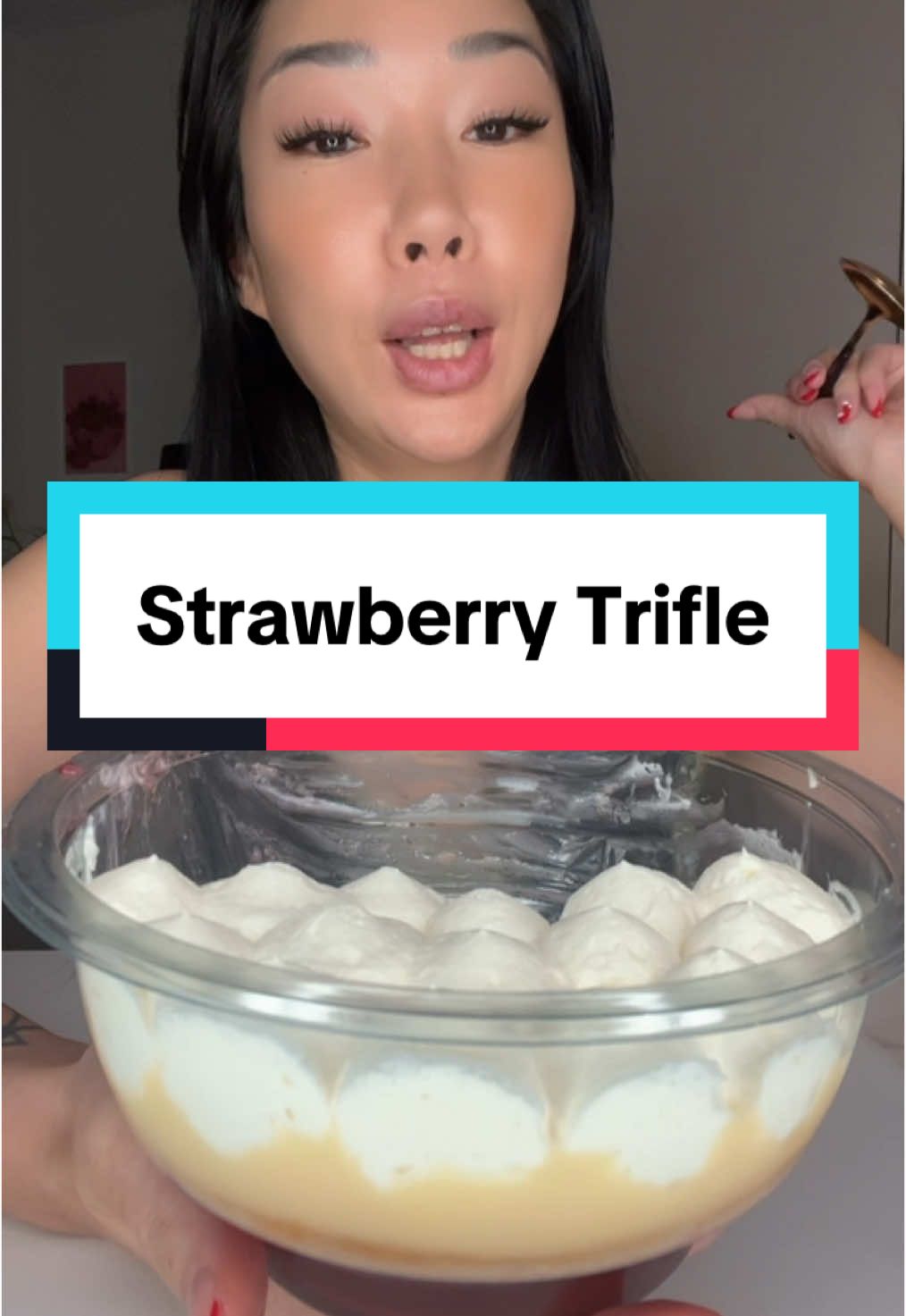 Replying to @🦖 TRIFLE TIME 😍😍😍😍😍 #eatwithgg #ggflavour #mukbang #desserttok #eatwithme #FoodTok 