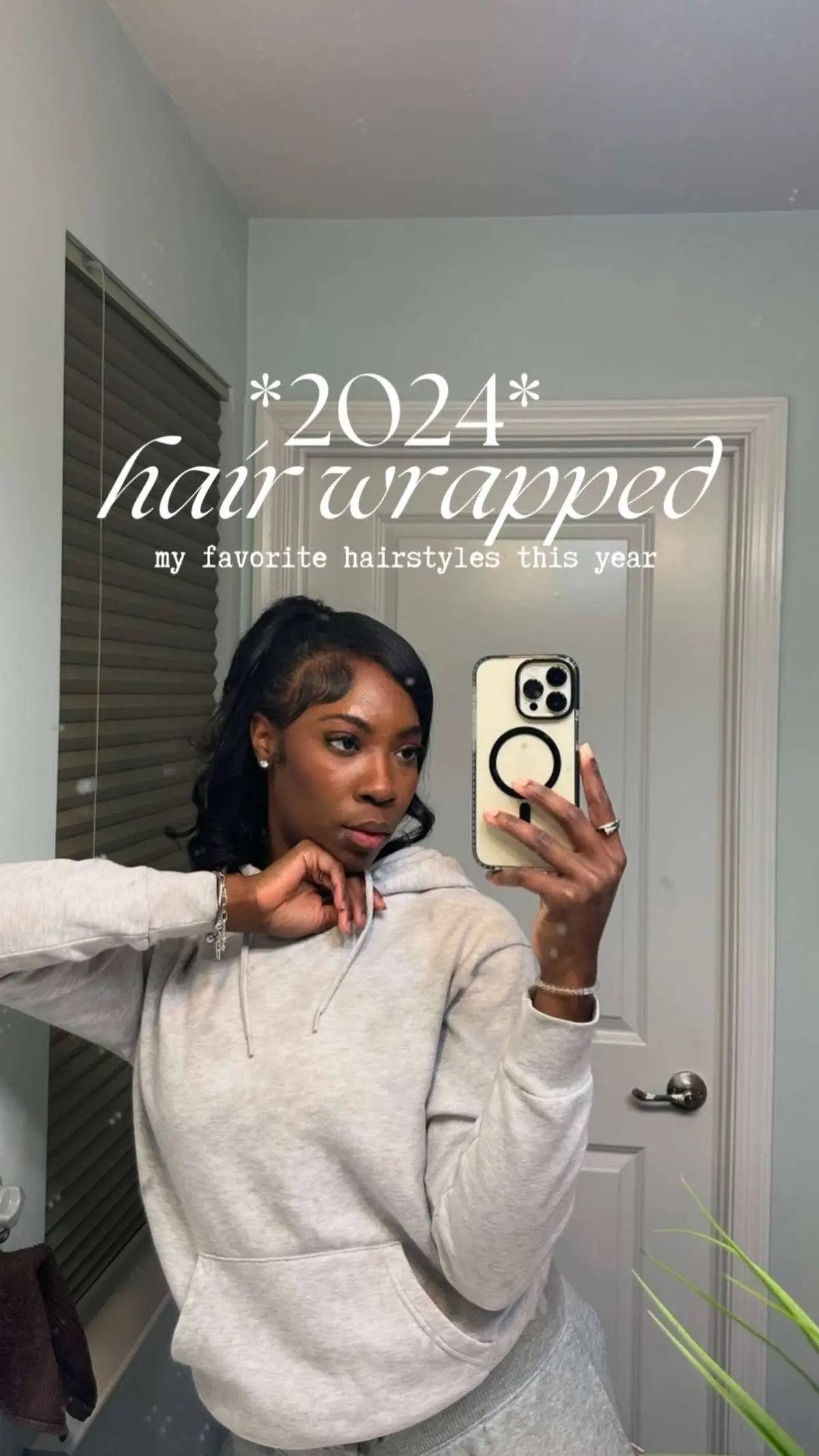 It’s been a fun year! Now that the bob is growing out, what should I do with my hair next? #hair #hairstyles #blackgirlhairstyles 