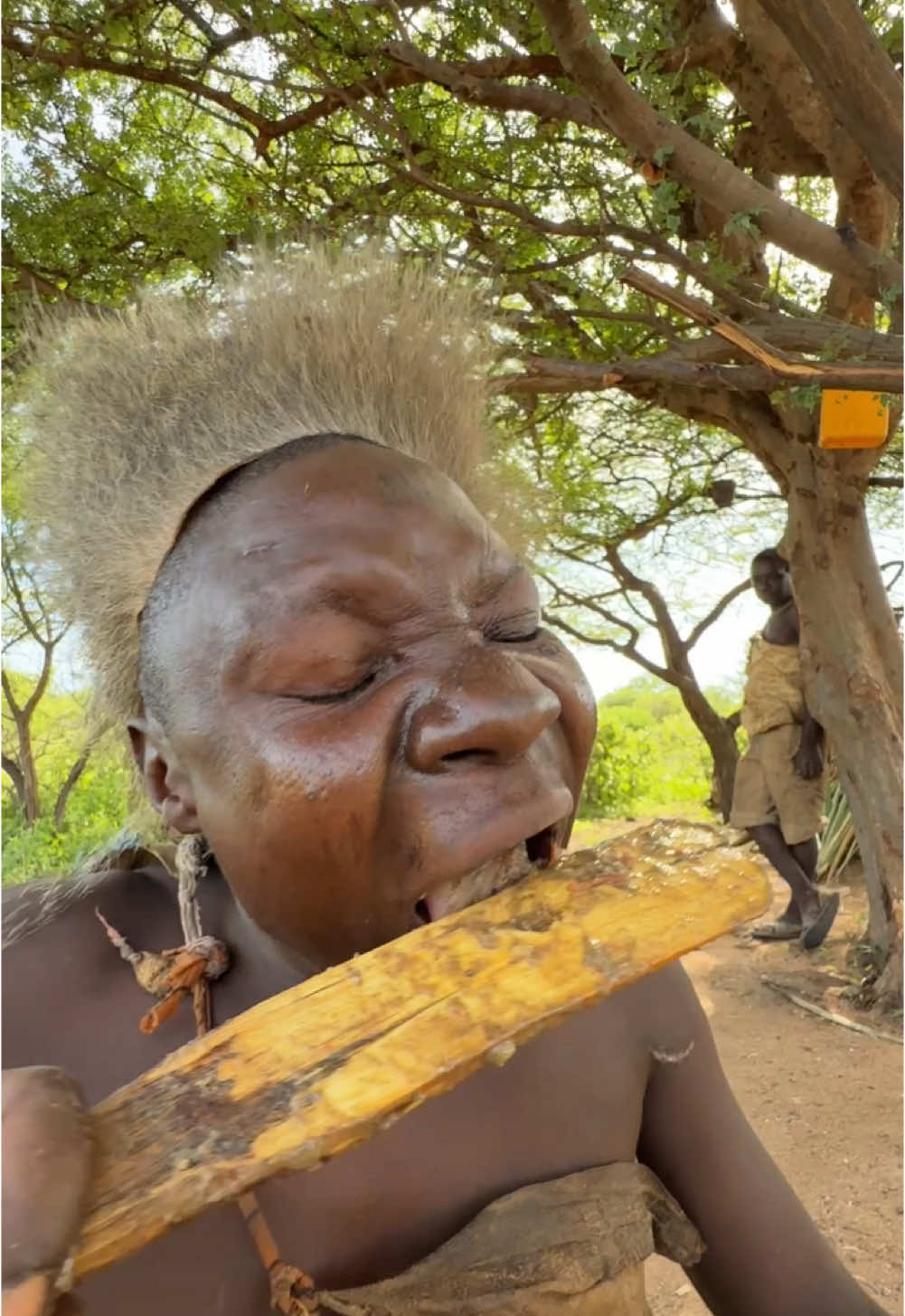 Unbelievable ‼️😋😮 See How Hadzabe cooks their natural food without any spices #hadzabetribe #africastories #villagelife #FoodLover #usa🇺🇸 