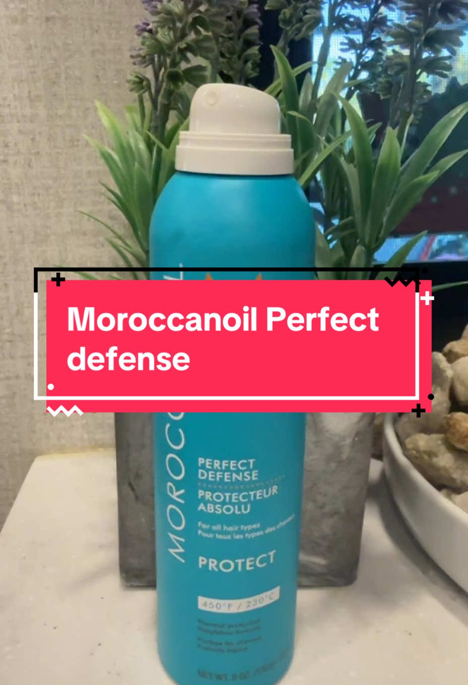 Moroccanoil Perfect adefense Heat Protectant up to 450* #heatprotectant ##moroccanoil #haircare #hairtok #heatprotectionspray #arganoil 