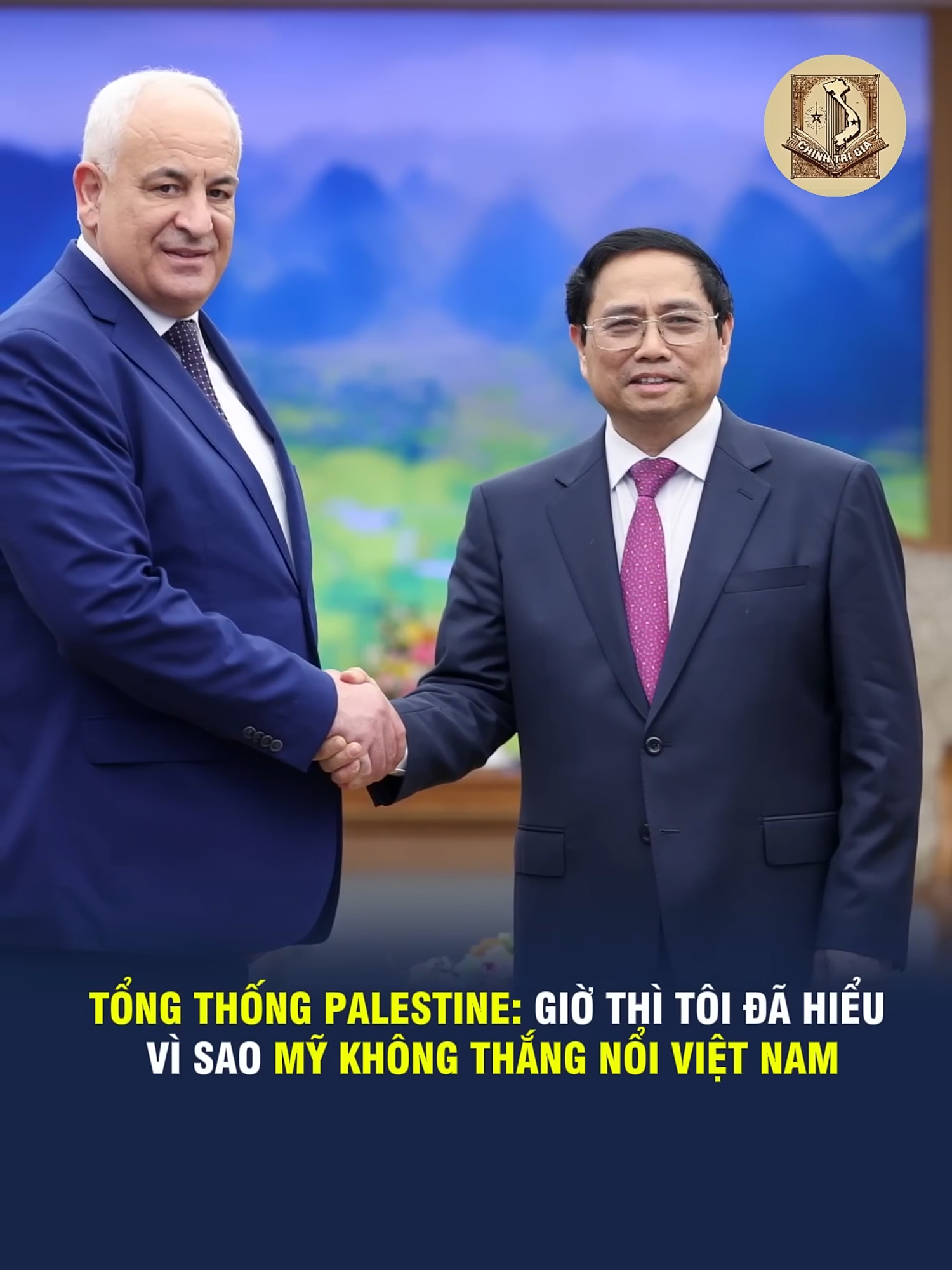 TỔNG THỐNG PALESTINE- GIỜ THÌ TÔI ĐÃ HIỂU VÌ SAO MỸ KHÔNG THẮNG NỔI VIỆT NAM #chientranh #hoabinh #news #ngoaigiaovietnam #quandoinhandanvietnam #bodoicuho #vietnam #vietnamtoiyeu #dantocvietnam #viral #ynghiacuocsong #thinhhanhtiktok