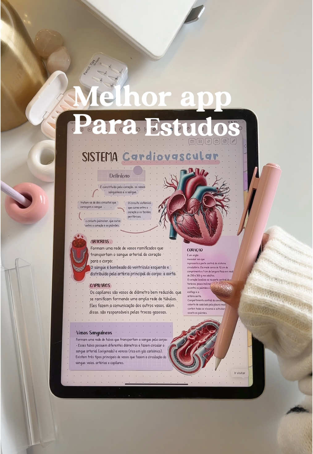 O que mais gosto nesse app é saber que funciona tanto pra iPad quanto pra Android 💗 App do video:Kilonotes  #studytok #notesapp #kilonotes #planner #ipad #ipadair #tablet #apple #samsung #applepencil #estudos #2025 #dicas #app 