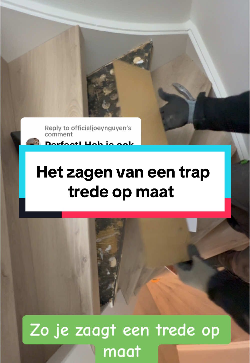 Replying to @officialjoeynguyen het zagen van een trap trede op maat #klusstation #tip #DIY #foryou #foryou #foryoupage #fyppppppppppppppppppppppp #fyp #fypシ゚ #explorepage✨ #explore #tiktok #الشعب_الصيني_ماله_حل😂😂 #nederland #viral #vloerspecialist #traprenovatie #traprenoveren 