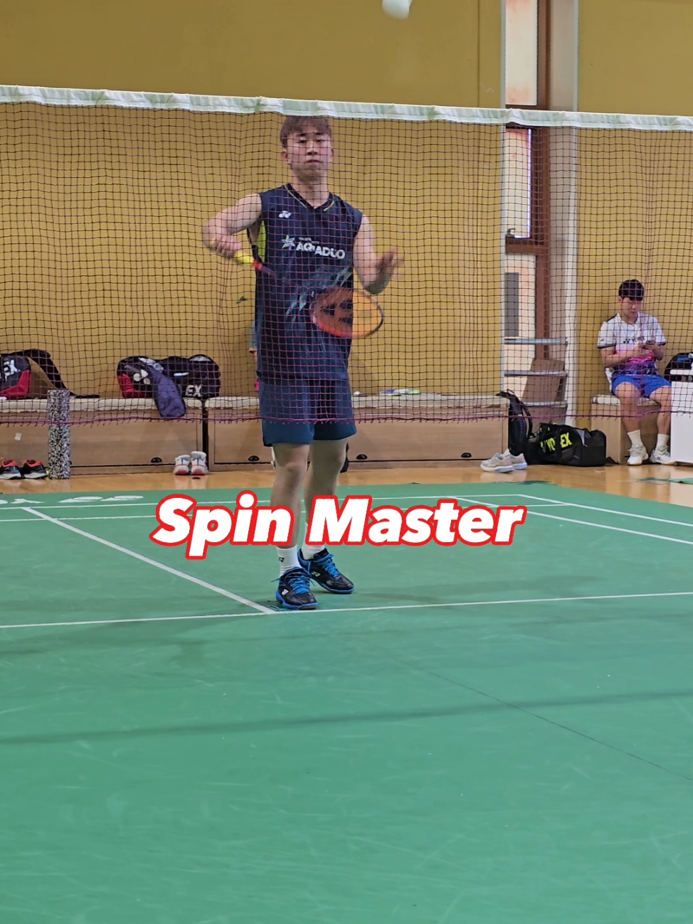 Spin Master🏸🔥 #배드민턴 #Badminton #แบดมินตัน #羽毛球 #cầulông #バドミントン