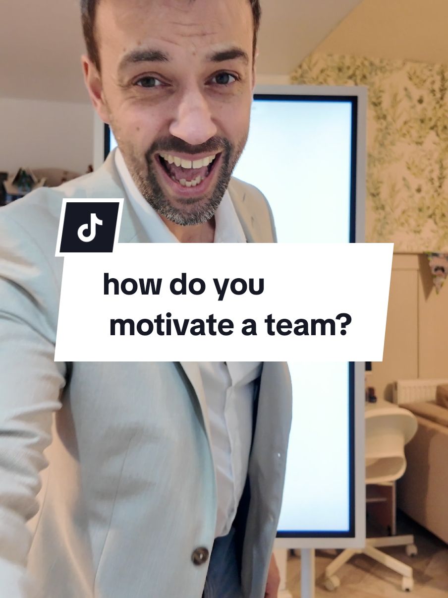 how do you motivate a team? #leadershipdevelopment #leadership #management #manager