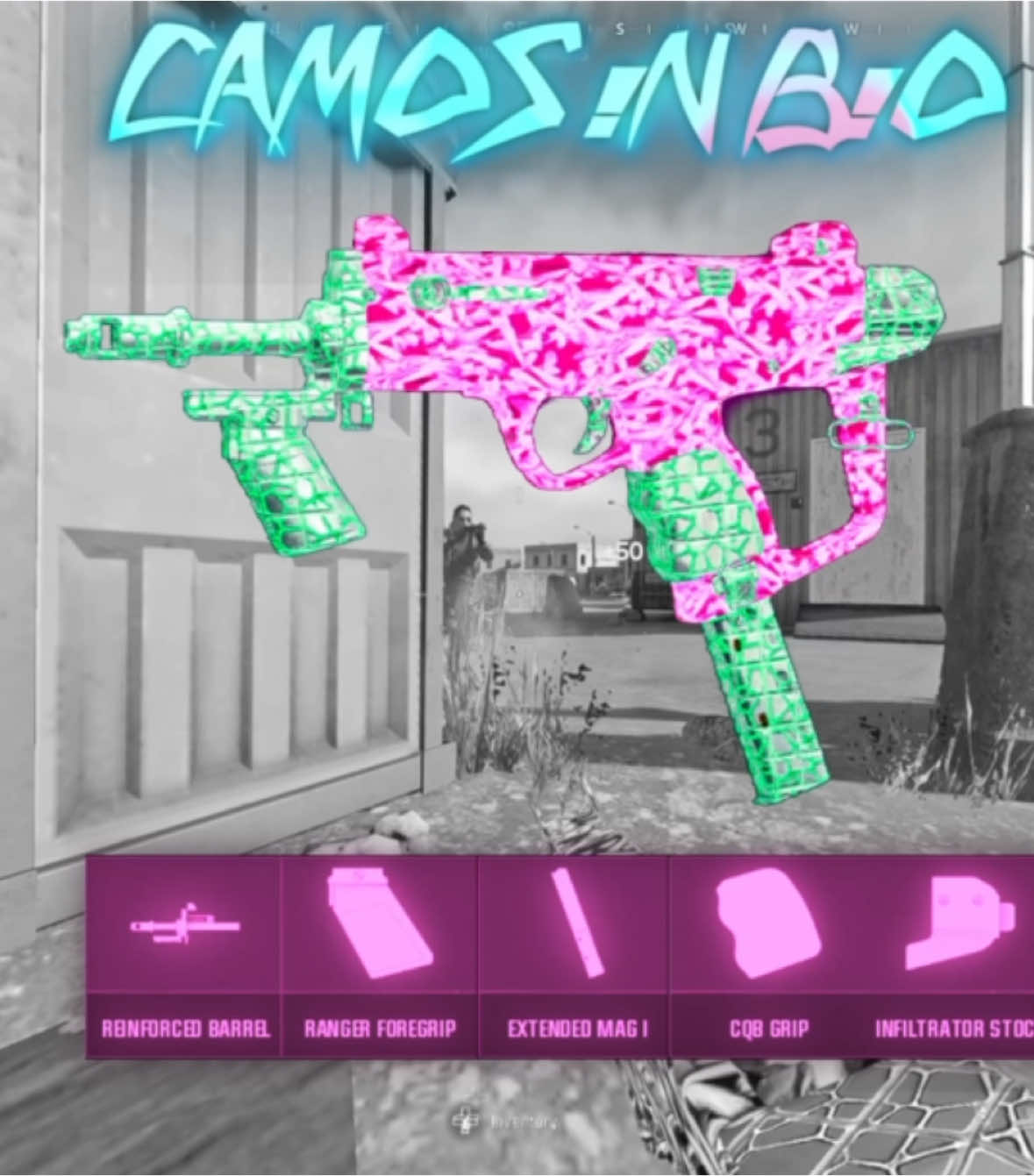 New camo is crazy on Warzone | CAMOS IN BIO #fyp #cod #warzone #movement #joelwz #fyp 