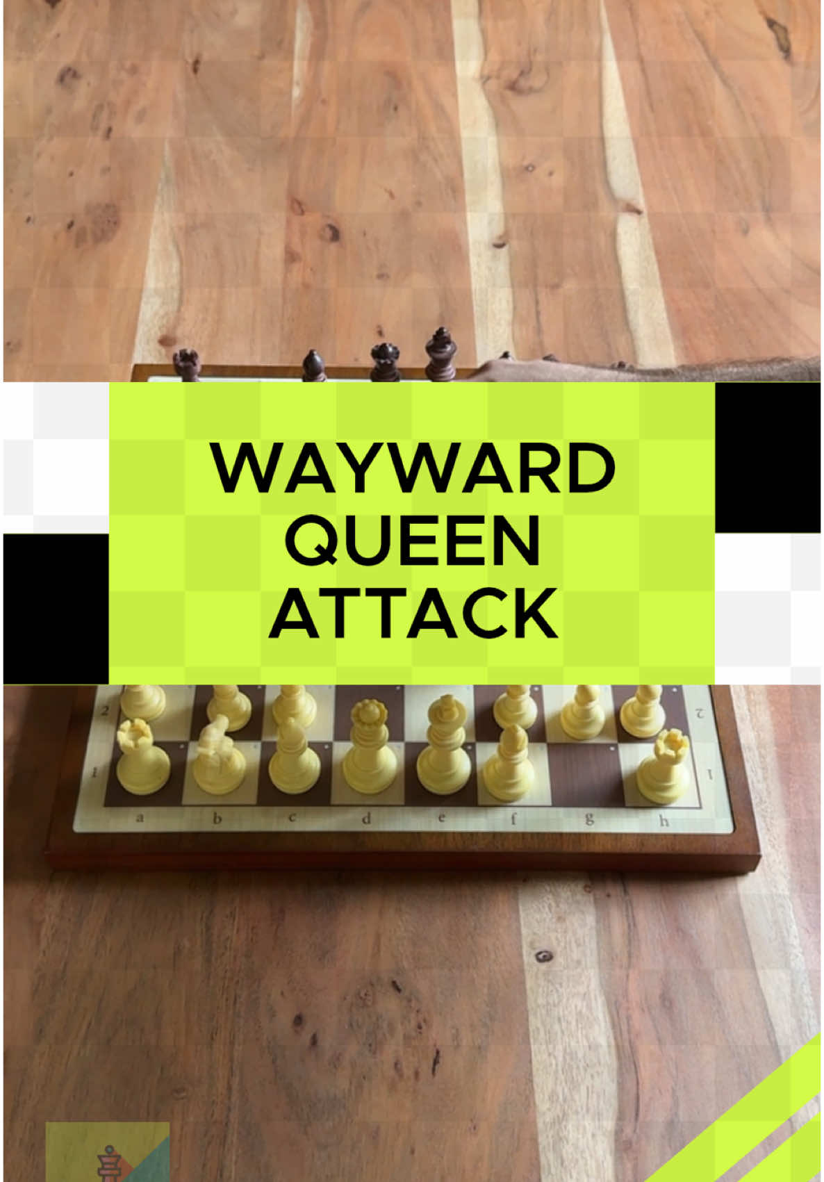 Die Wayward Queen Attack oder auch die nervigste Schacheröffnung auf Anfängerlevel bzw. im Online Schach. Immer wieder probieren es die Leute ubd ich hoffe, ihr bleibt verschont #schach #chess #opening #eröffnung #schachtok #chesstok 