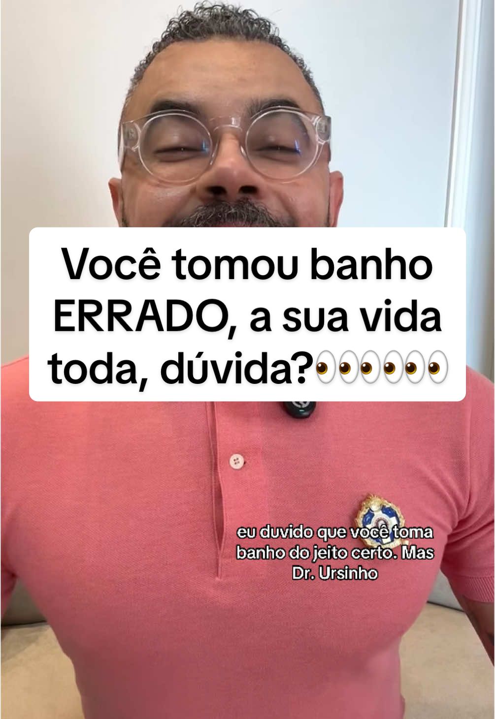 Você tomou banho errado A VIDA INTEIRA, e hoje eu me juntei com Dove para te mostrar o por quê. Porém, como a gente ama ensinar também vamos mostrar como hábitos Simples e a escolha adequada do seu sabonete podem transformar a saúde da sua pele na hora do banho, principalmente se você tem pele sensível! #BanhoDove #DoveSabonete @Dove Brasil  Pu bli