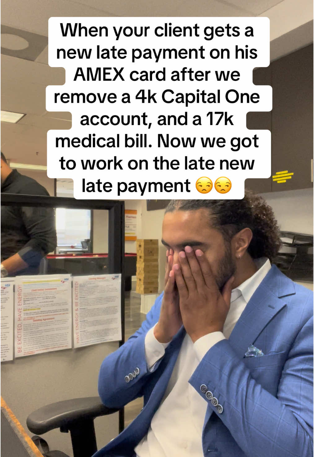 When your client gets a new late payment on his AMEX card after we remove a 4k Capital One account, and a 17k medical bill. Now we got to work on the late new late payment 😒😒  HIT THE LINK IN BIO IF YOU NEED HELP #creditrepair #latepaymentremoval #notagain #collection #amex #americanexpress #collections #badcresit #goodcredit #fypシ #fyppppppppppppppppppppppp #foryou #foryourpage 