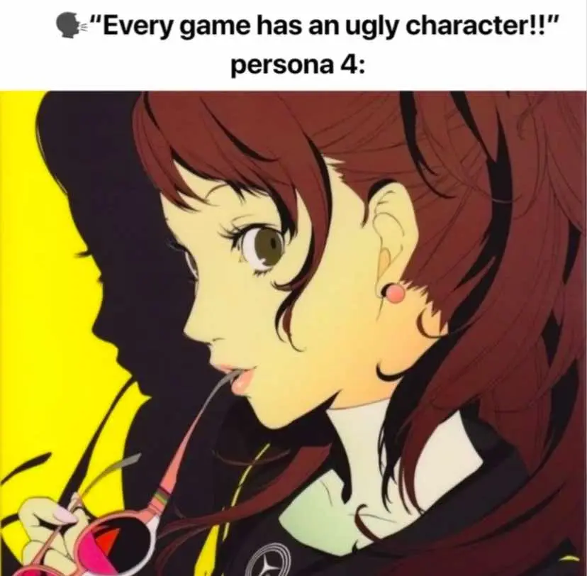 persona 4 has better characters , better writing overall, better dungeons. better everything than persona 3 argue with a wall 🥱🥱🥱🥱 i dont claim credit ⚠️ #persona4 #persona4golden 