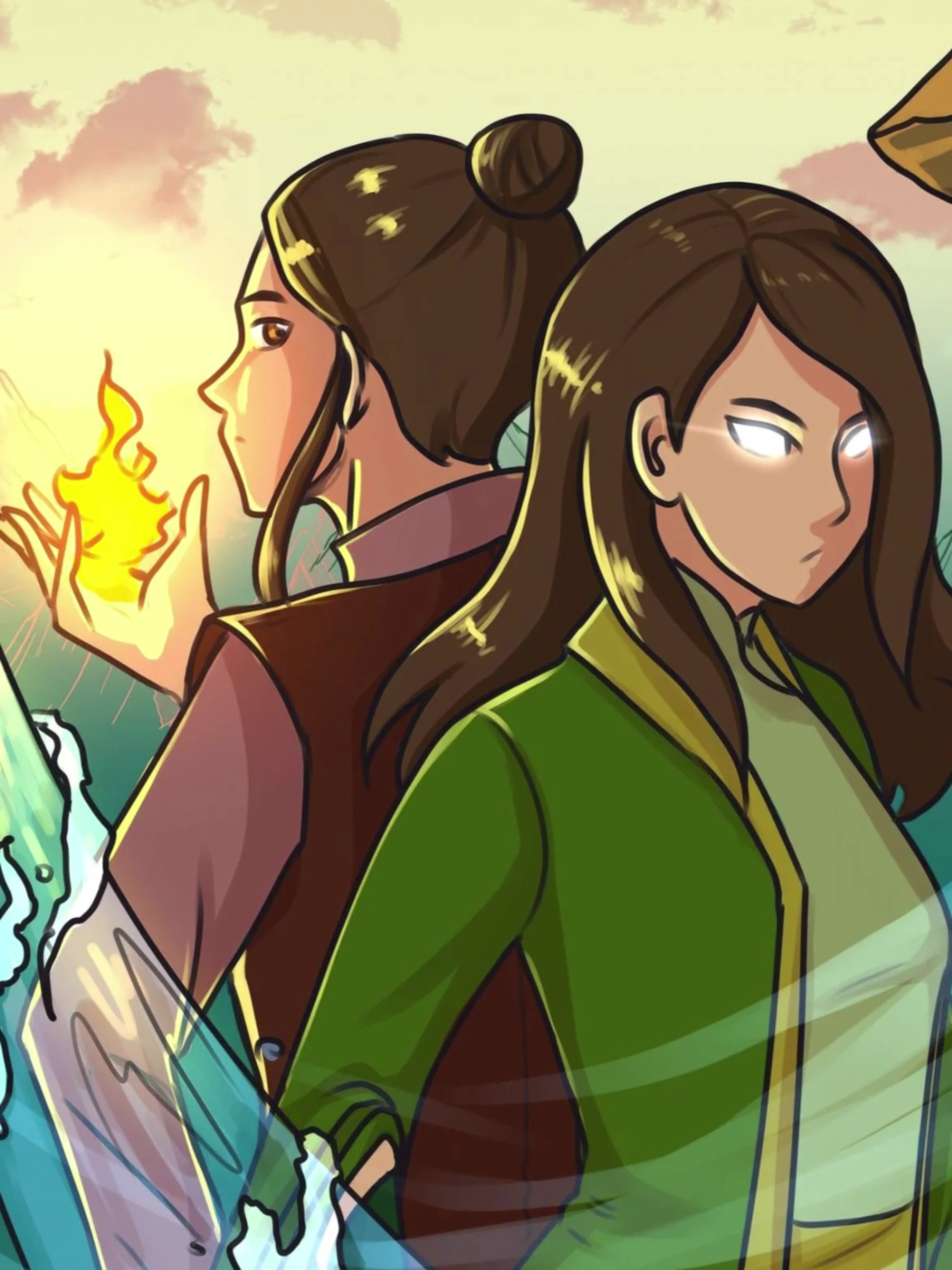 DOIS NOVOS AVATARES SERÃO REVELADOS NA NOVA SÉRIE DE AVATAR. #avatarthelastairbender #avatar #avatarkorra #avatarlegendofkorra