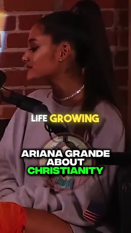 Ariana Grande on Christianity and Jesus Christ #christiantok #arianagrande #jesus #bible 