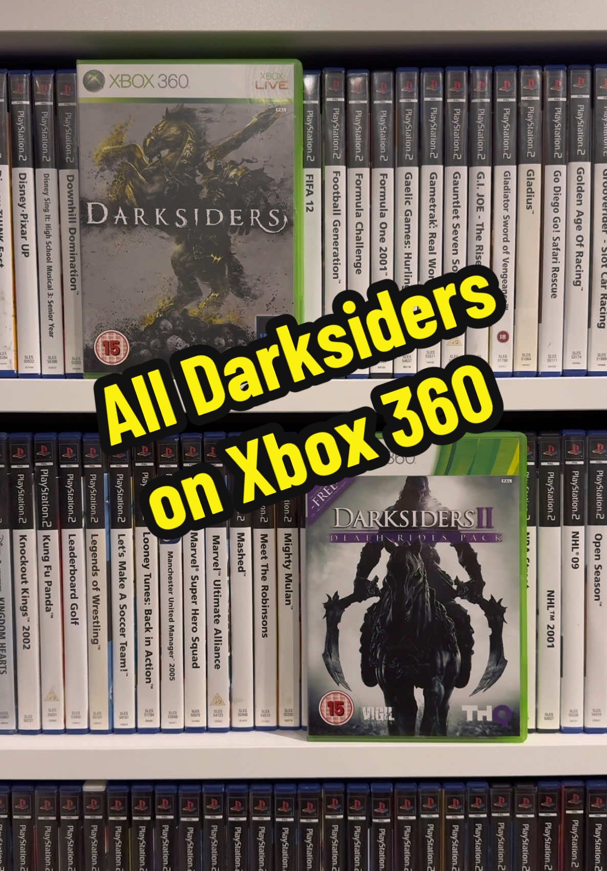 All Darksiders games on Xbox 360 ⚔️🔥💀 #darksiders #thq #hackandslash #xbox #xbox360 #shorts #uzuramagames #uzurama #memoryunlocked #nostalgia #microsoft #fantasy