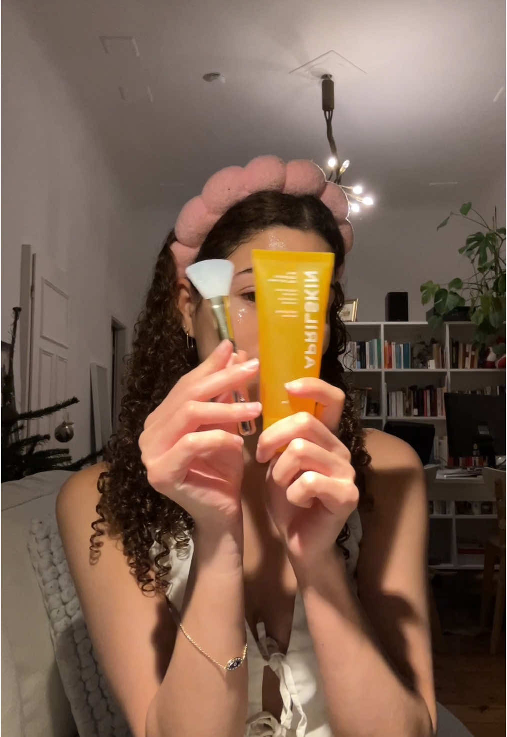 Honestly, I’ve never loved a peel-off mask more! The @APRILSKIN USA Calendula Peel Off Mask calms my skin and smooths out all the rough patches. . . . #aprilskin #aprilskintiktokshop #TikTokShop #tiktokshopfinds #shopicons #fyp #tiktokshopfindsfyp #tiktokshopproducts #glassskin #kbeauty #koreanskincare #koreanskincareroutine #veganskincare