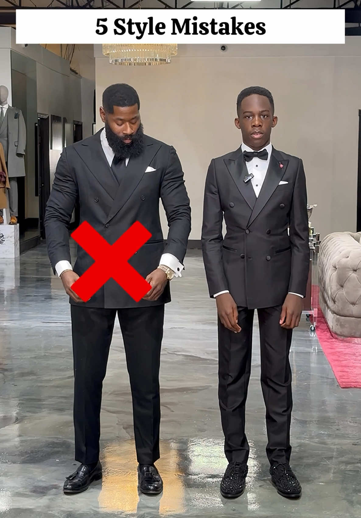 5 Style Mistakes to Avoid according to @dacyn_mofor –  Do you agree? Lets hears your thoughts 👇🏽 #menstyle #style #DonMorphy #StyleTips #tiktokpartner #howto #tiktok #donmorphy 