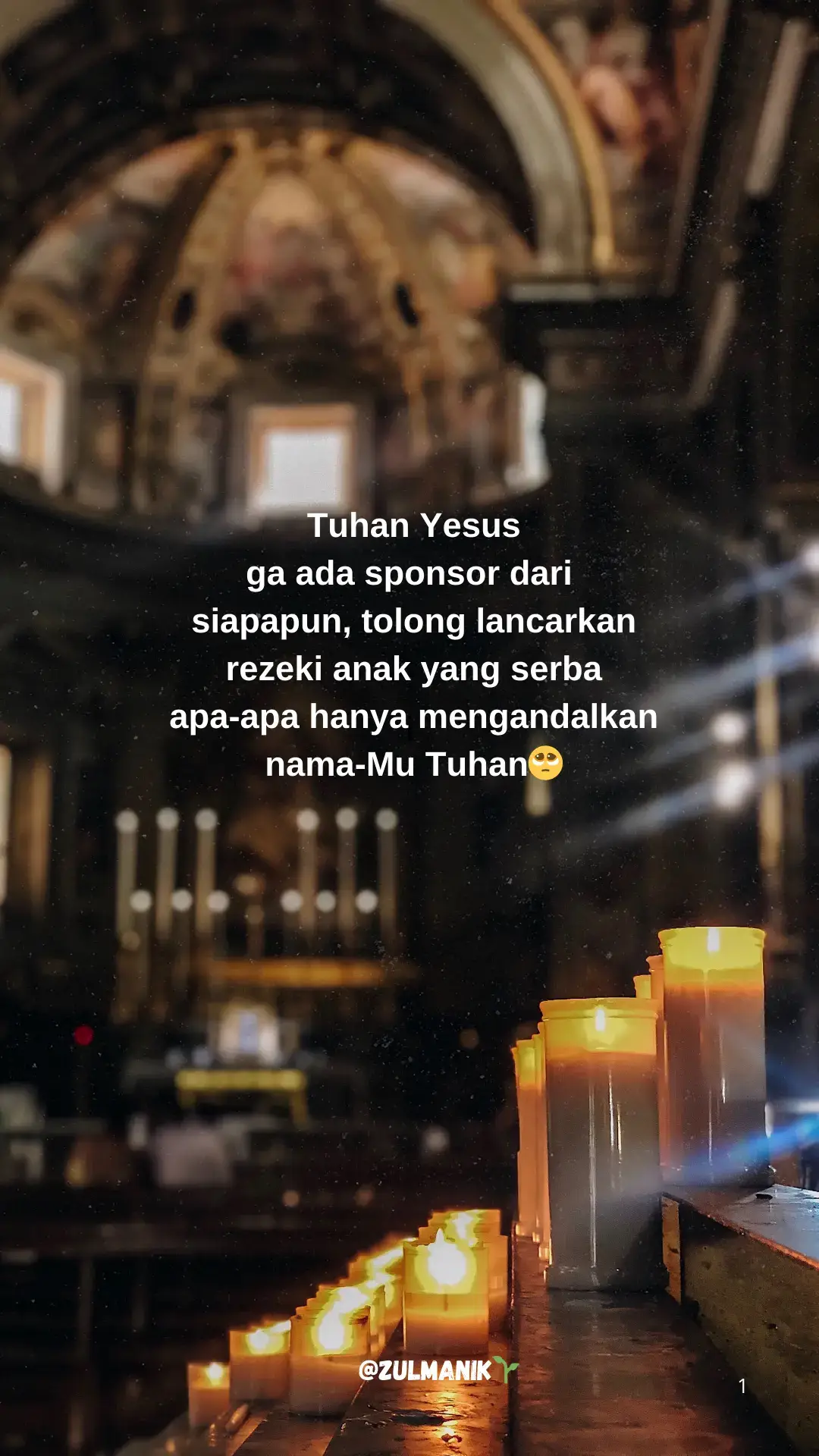 Hanya mengandalkan Nama Tuhan Yesus🥺🕊️🤍 #inspirasikristen #quoteskristen #motivasikristen #motivasirohani #rohani_kristen #storyrohanikristen #dalamnamatuhanyesus #kristen #katolik #katolikindonesia #fyp #TikTokAwardsID 