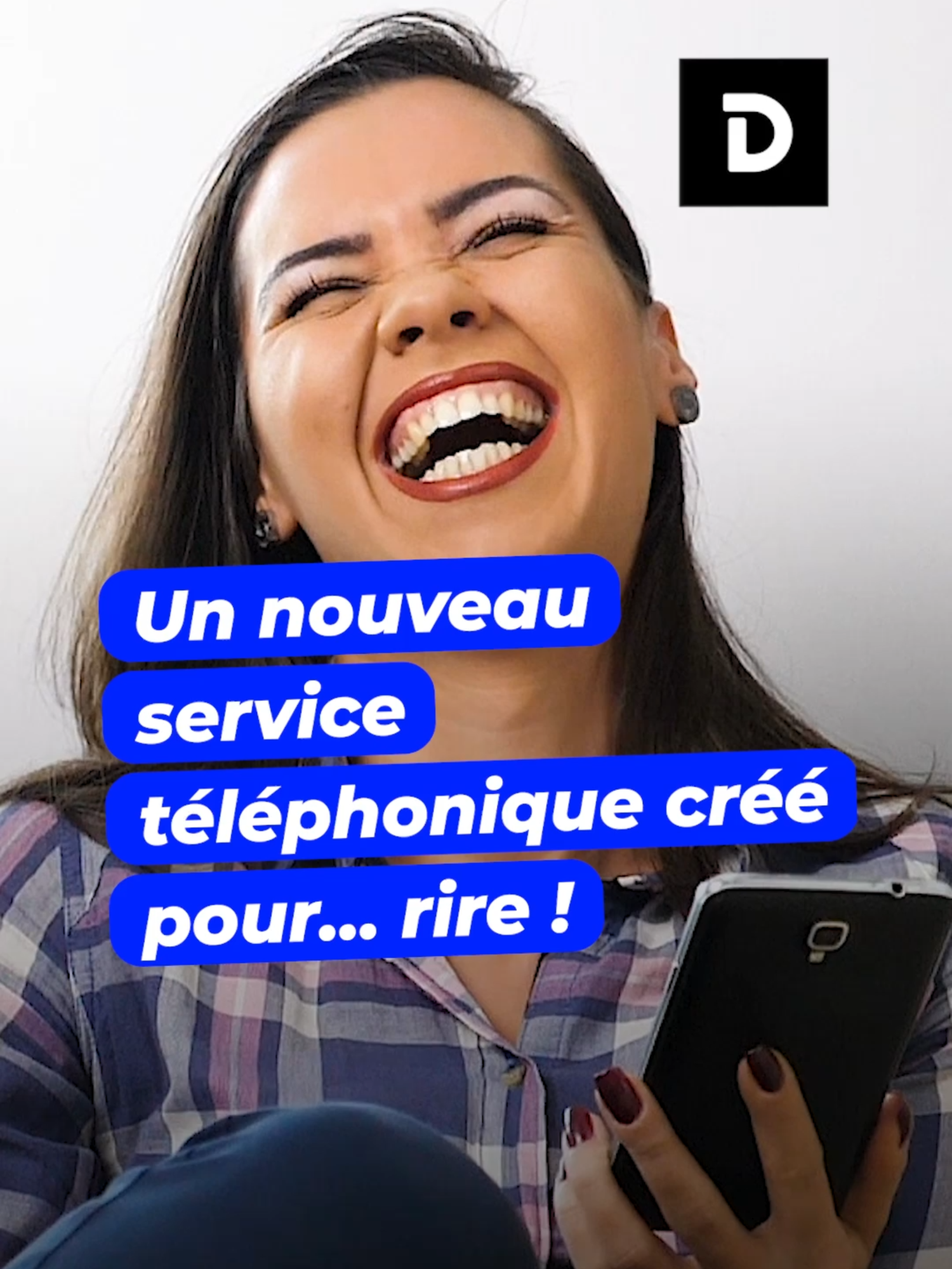 Un nouveau service téléphonique créé pour… rire ! #rire #telephone #insolite