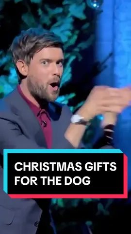 Is anyone elses mum as mad as mine at Christmas? #dogmum 🐶 #jackwhitehall #christmas #dog #comedy #comedian #standup #funny #jokes 