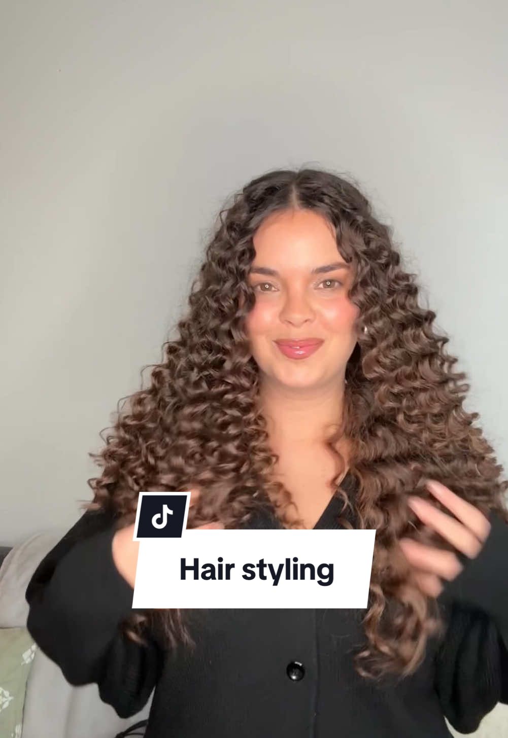 Replying to @kujuno Res je bil challenge - za moje roke 🙈😅 || Oglas #rowenta #karllagerfeld #hairstyle #tinycurlingwand #curlingwand #beautytiktok #fashiontiktok 