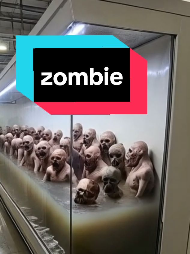 when a zombie exhibition goes horribly wrong 🥶🤯 #zombie