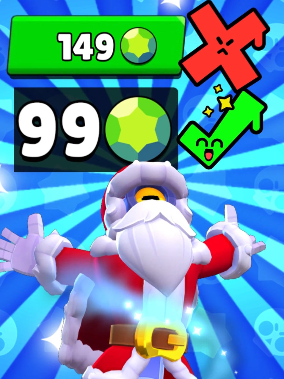 SKIN STU PAPÁ NOEL DISPONIBLE | BRAWL STARS 💥 Recuerden que es una skin exclusiva y en este caso salió con un descuento de una gemitas así que la verdad se las recomiendo un montón  #brawl_stars #brawlstars #brawl #bs #fouryou #fyp #BrawlStars #brawlstarstiktok #stu #papanoel 