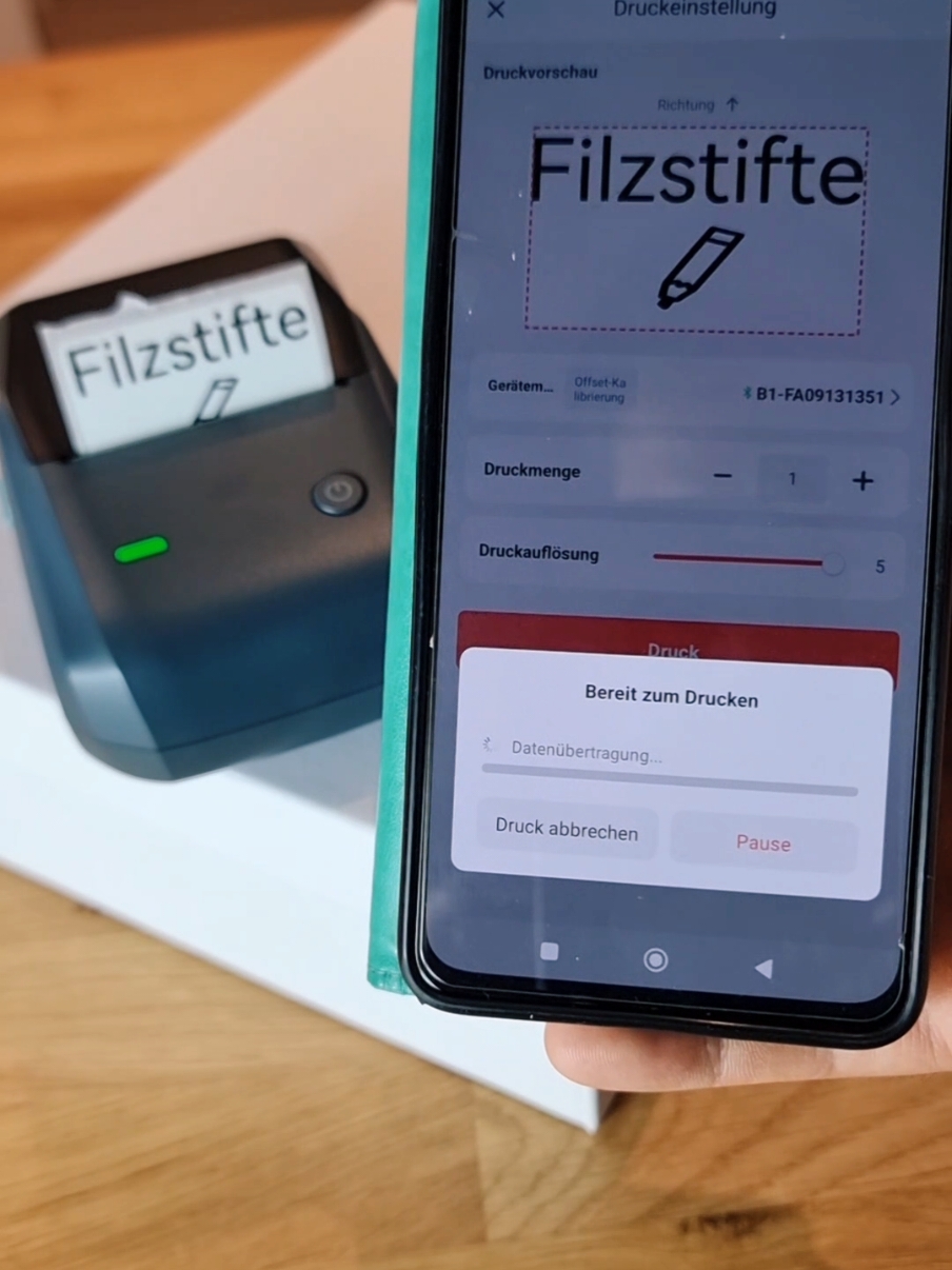 Mit diesem kleinen Etikettendrucker bringst du richtig Ordnung in dein Zuhause! 🤩 Den Link zu ihm gibt's in meiner Profilbeschreibung 😊 #etikettendrucker #drucker #labelprinter #printer #tiktokmademebuyit #instagrammademebuyit #gadget #gadgets 