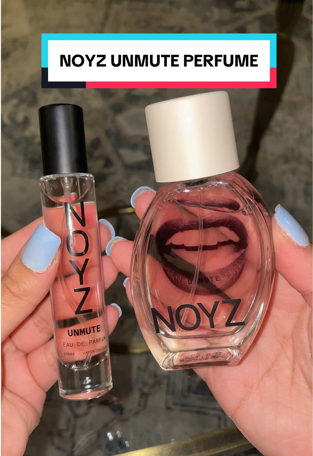 The viral perfume NOYZ Unmute smells divine ✨ Smells sophisticated, clean, and sweet ❤️ My dream scent ☁️  Link Above! @noyzfragrance  #perfume #perfumetok #tiktokshopholidayhaul #cleangirl #vanilla #vanillagirl #clean #scent #fragrance #fragrancetiktok #fragrancetok #perfumetiktok #christmas #luxury #viral 