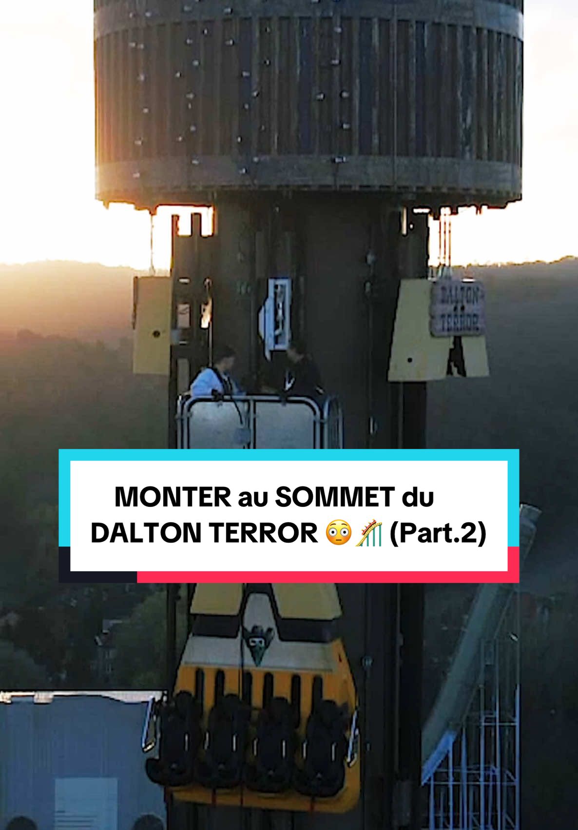 Réponse à @^_^ MONTER au SOMMET du DALTON TERROR 😳🎢 (Part.2) #walibi#daltonterror#attractions